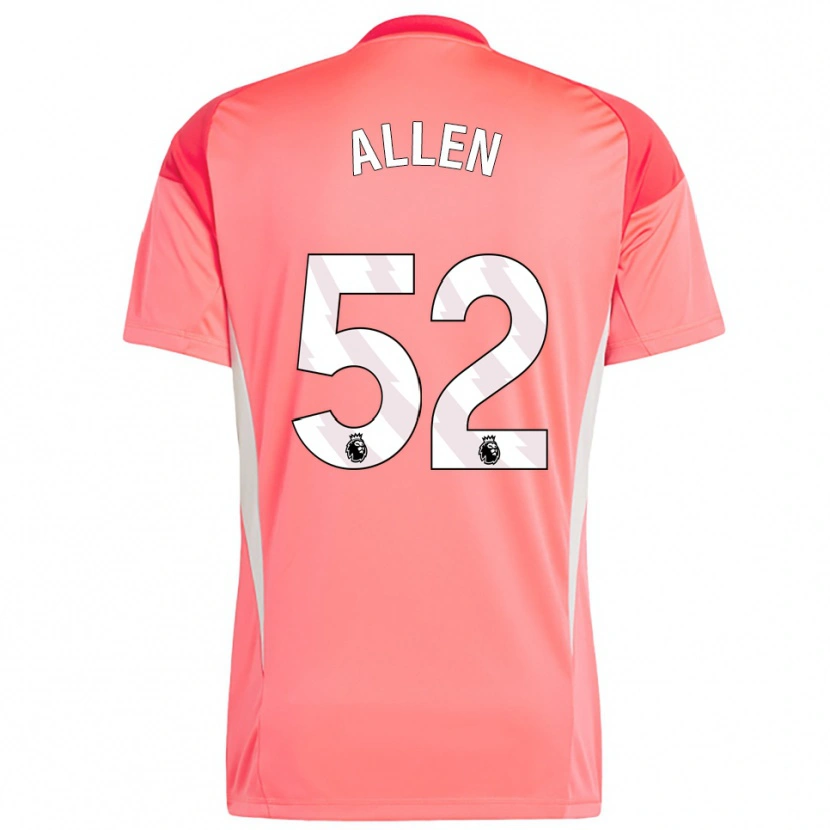 Danxen Damen Michael Allen #52 Trikot Rot Weiß Torwarttrikot 2025/26 Schweiz