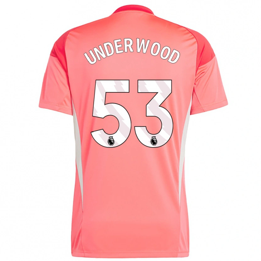 Danxen Damen Marco Underwood #53 Trikot Rot Weiß Torwarttrikot 2025/26 Schweiz