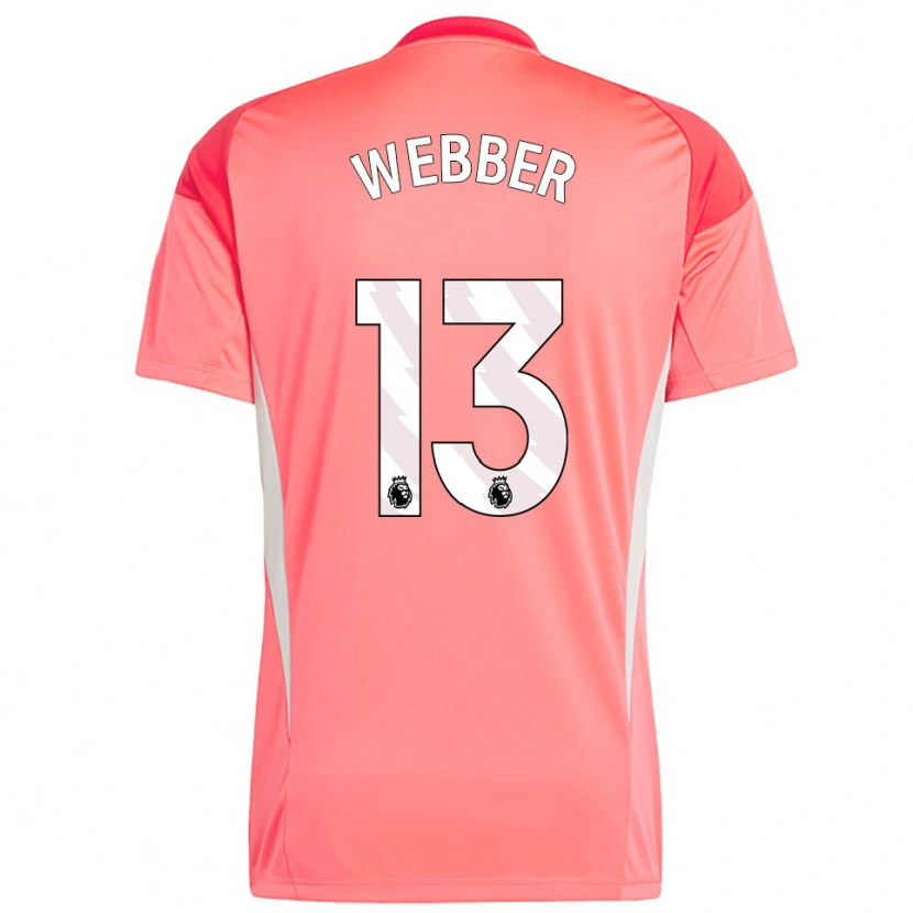 Danxen Damen Amber Webber #13 Trikot Rot Weiß Torwarttrikot 2025/26 Schweiz