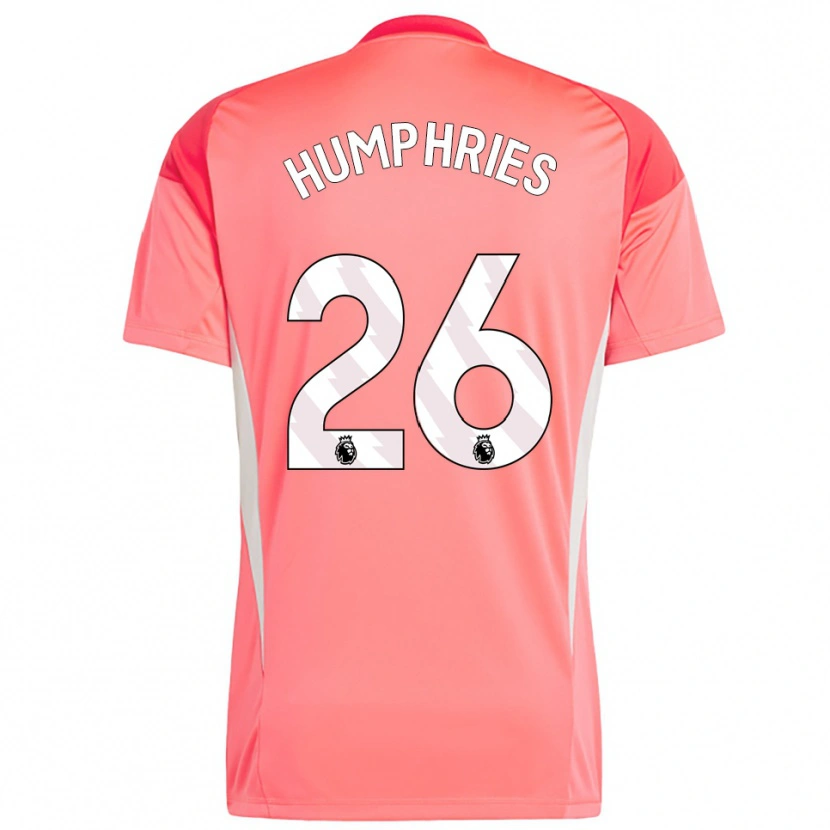 Danxen Damen Marni Humphries #26 Trikot Rot Weiß Torwarttrikot 2025/26 Schweiz