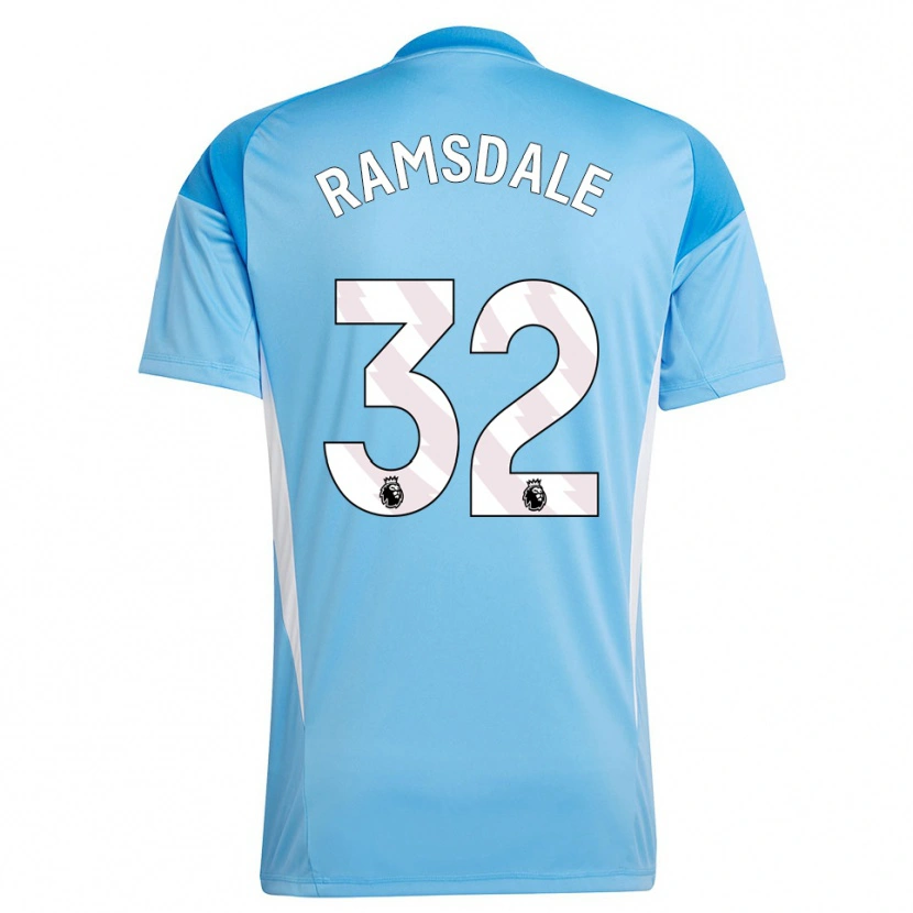 Danxen Damen Aaron Ramsdale #32 Trikot Blau Weiß Torwarttrikot 2025/26 Schweiz