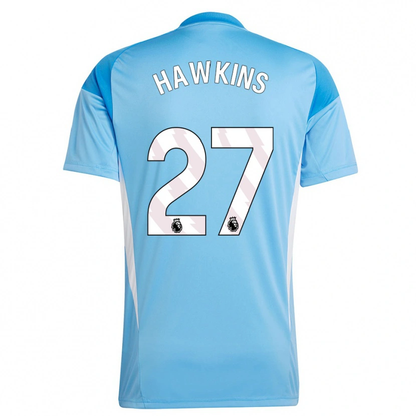 Danxen Damen Hannah Hawkins #27 Trikot Blau Weiß Torwarttrikot 2025/26 Schweiz