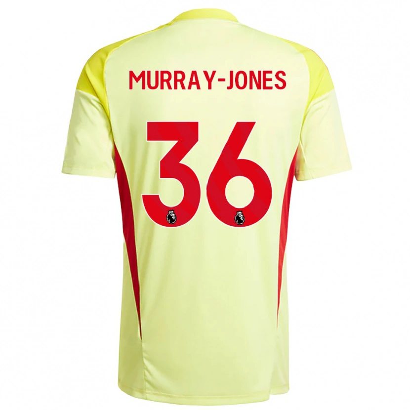 Danxen Damen George Murray-Jones #36 Trikot Hellgelb Orange Torwarttrikot 2025/26 Schweiz