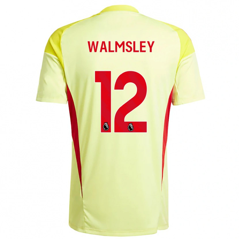 Danxen Damen Joseph Walmsley #12 Trikot Hellgelb Orange Torwarttrikot 2025/26 Schweiz