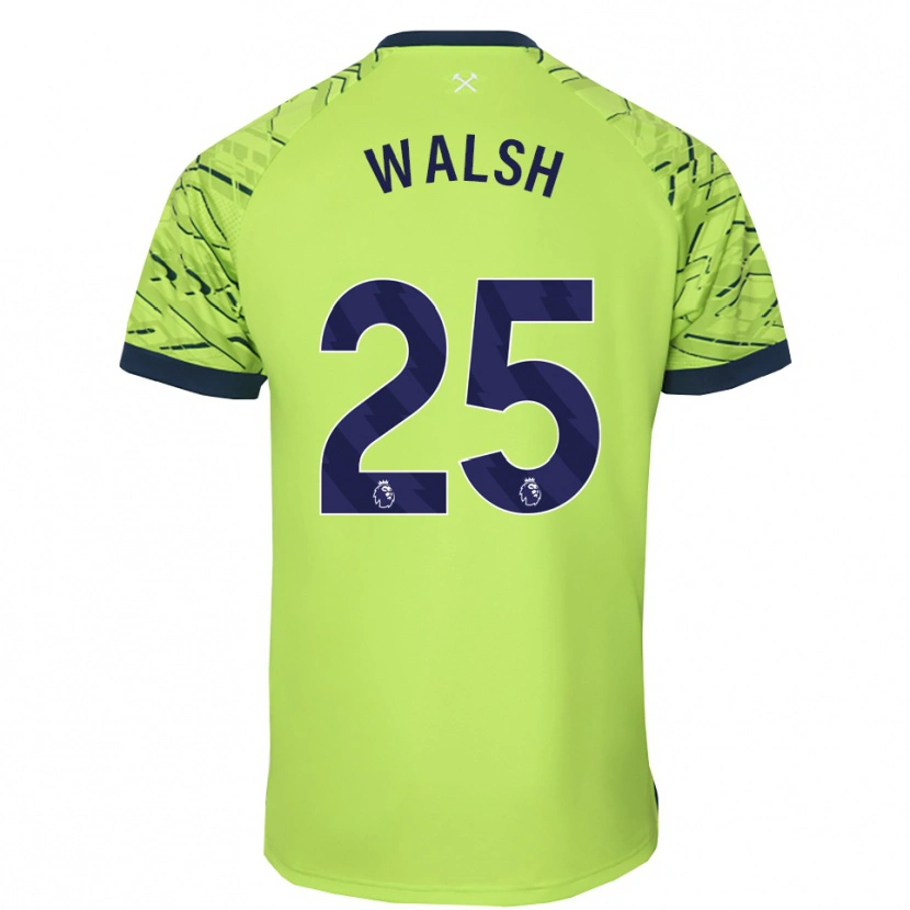 Danxen Damen Megan Walsh #25 Trikot Leuchtendes Grün Torwarttrikot 2025/26 Schweiz