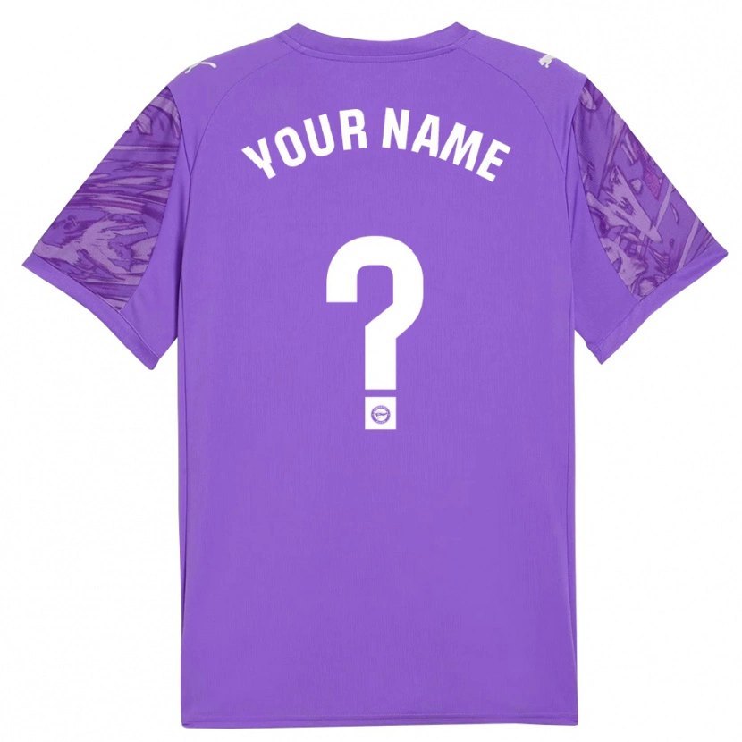 Danxen Damen Deportivo Alaves Trikot Violett Weiß Torwarttrikot 2025/26 Schweiz