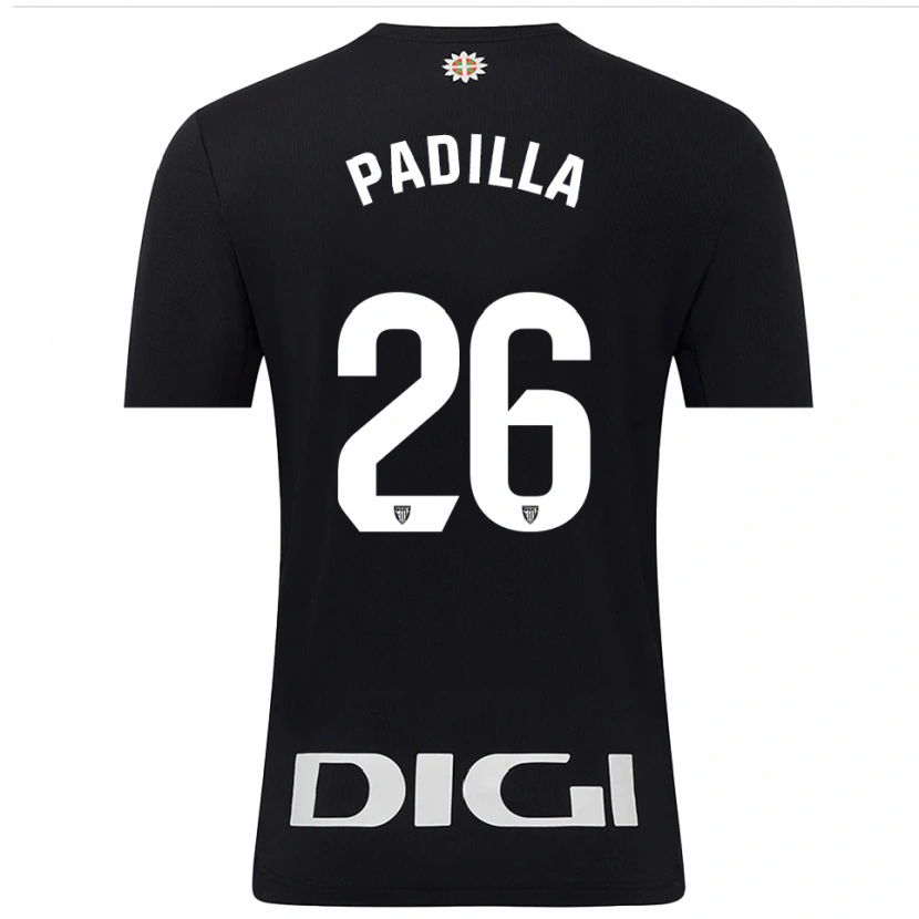 Danxen Damen Álex Padilla #26 Trikot Schwarz Weiß Torwarttrikot 2025/26 Schweiz