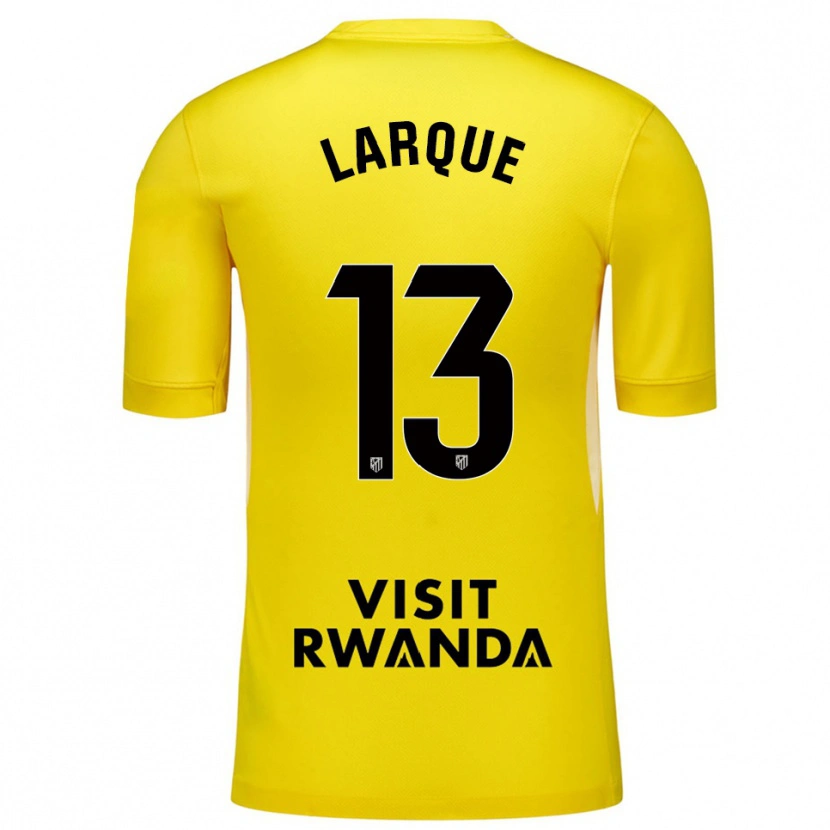 Danxen Damen Patricia Larqué #13 Trikot Gelb Schwarz Torwarttrikot 2025/26 Schweiz
