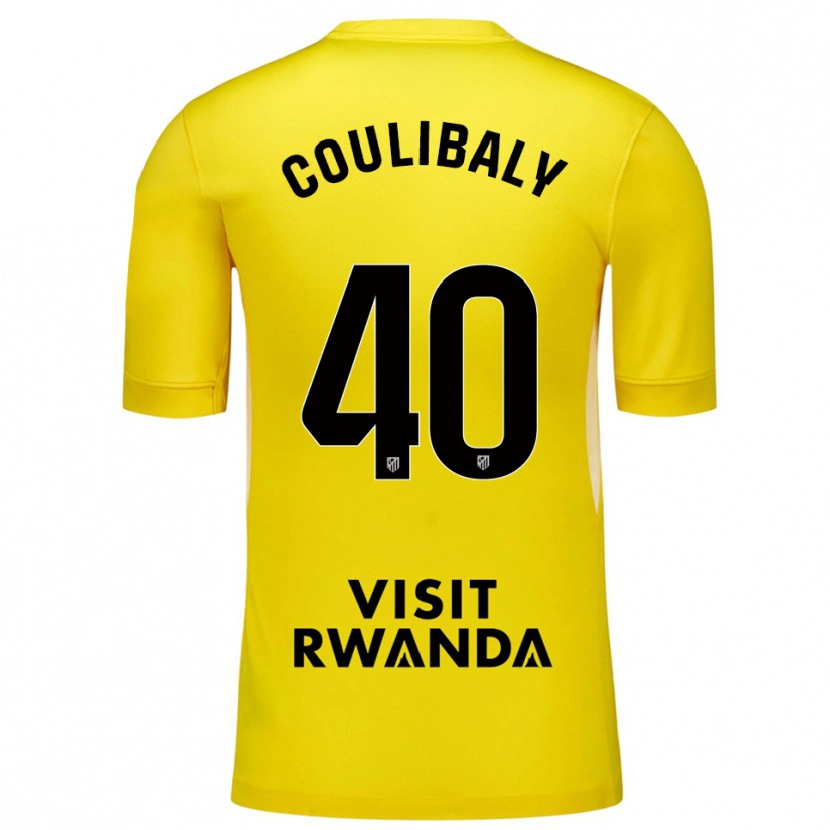 Danxen Damen Izan Coulibaly #40 Trikot Gelb Schwarz Torwarttrikot 2025/26 Schweiz