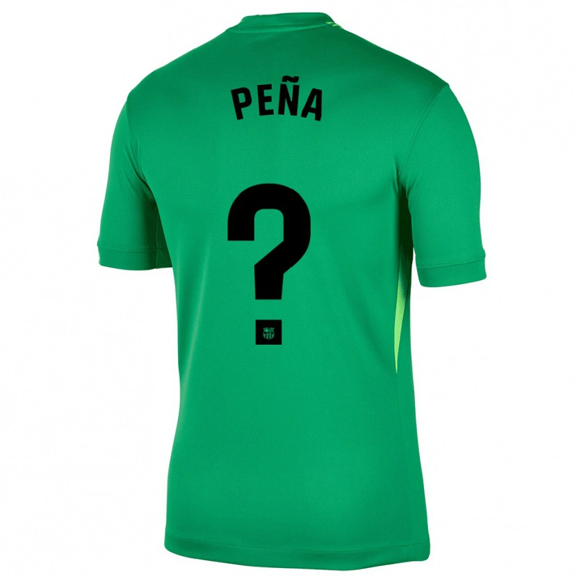 Danxen Damen Pablo Peña #0 Trikot Grün Schwarz Torwarttrikot 2025/26 Schweiz