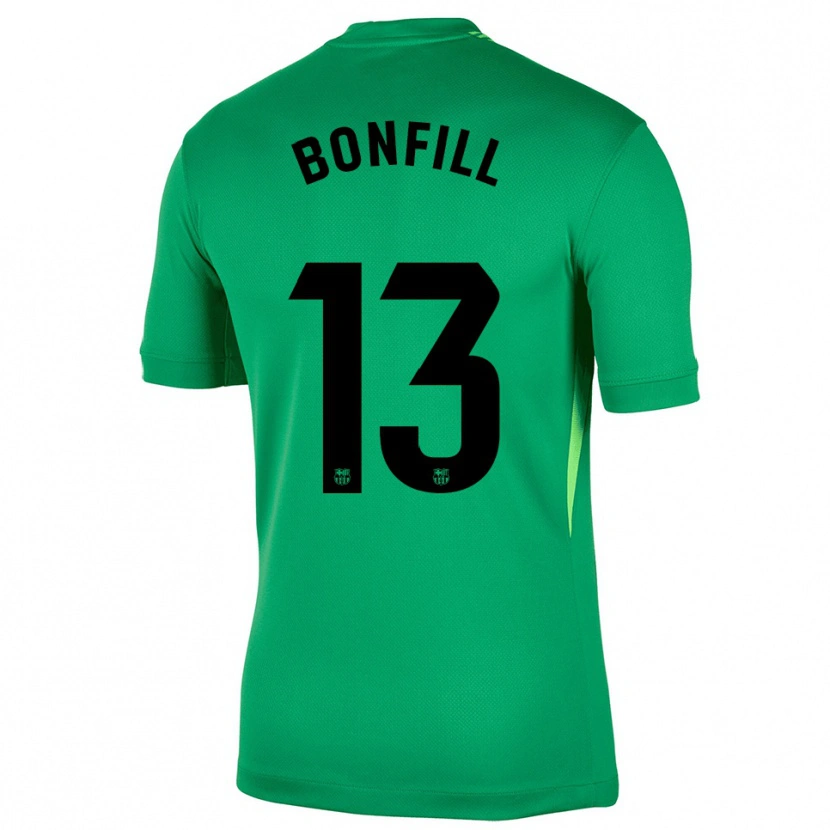 Danxen Damen Max Bonfill #13 Trikot Grün Schwarz Torwarttrikot 2025/26 Schweiz