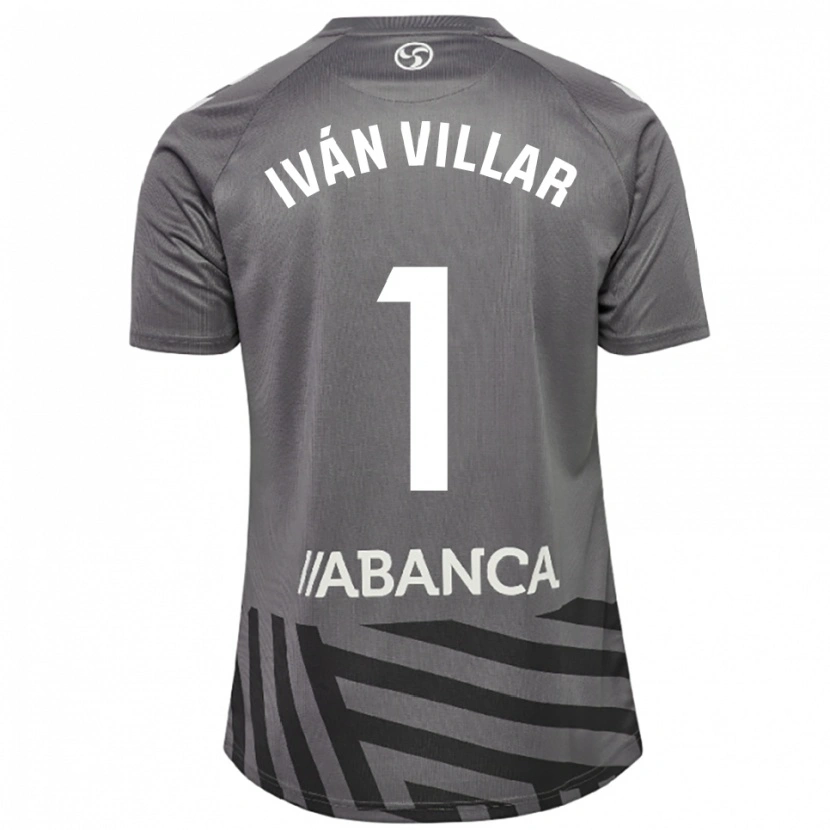 Danxen Damen Iván Villar #1 Trikot Dunkelgrau Schwarz Torwarttrikot 2025/26 Schweiz