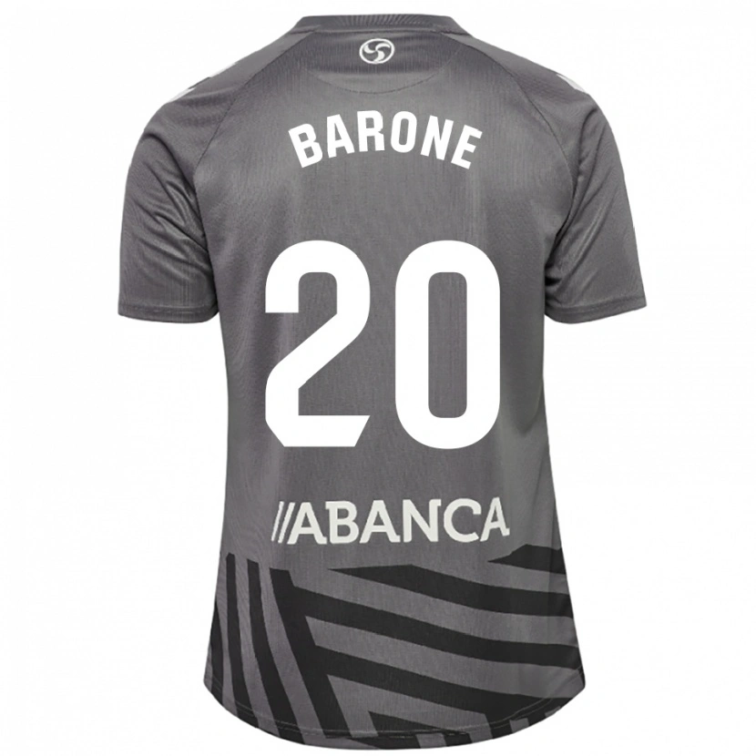 Danxen Damen Caio Barone #20 Trikot Dunkelgrau Schwarz Torwarttrikot 2025/26 Schweiz