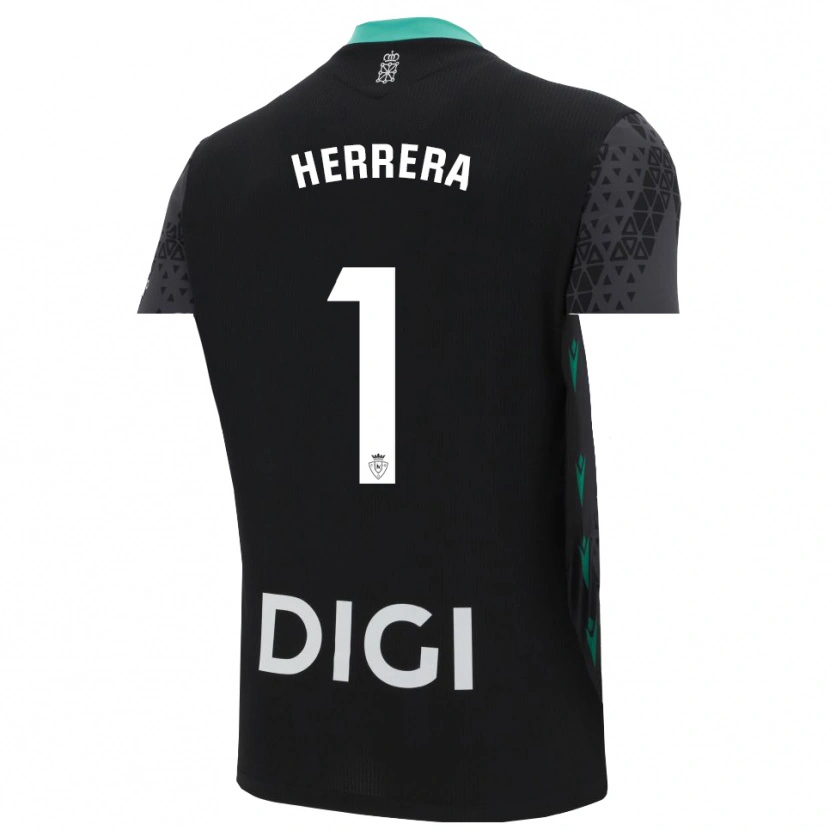 Danxen Damen Sergio Herrera #1 Trikot Dunkelgrau Schwarz Torwarttrikot 2025/26 Schweiz