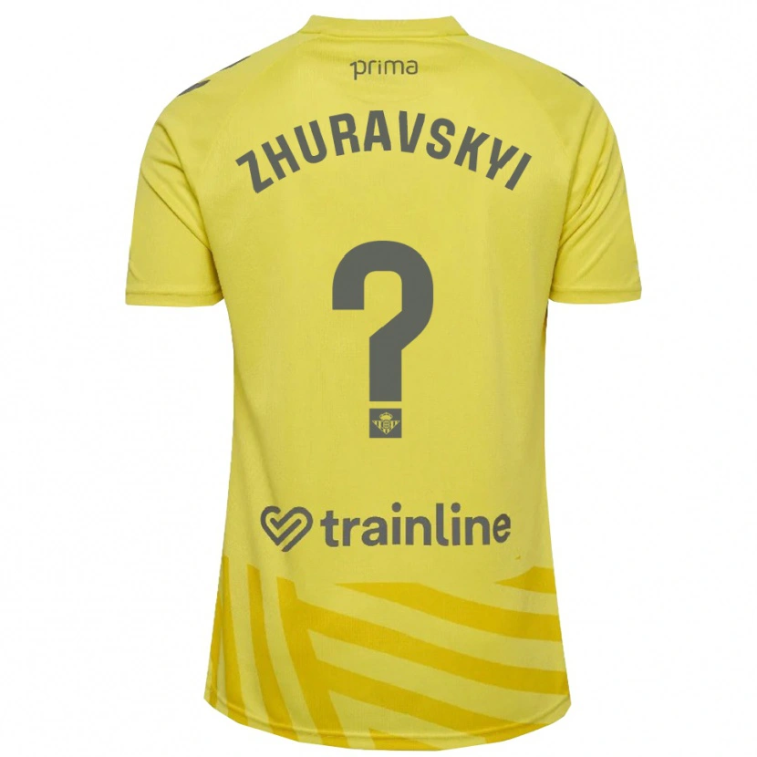 Danxen Damen Yan Zhuravskyi #0 Trikot Gelb Grau Torwarttrikot 2025/26 Schweiz