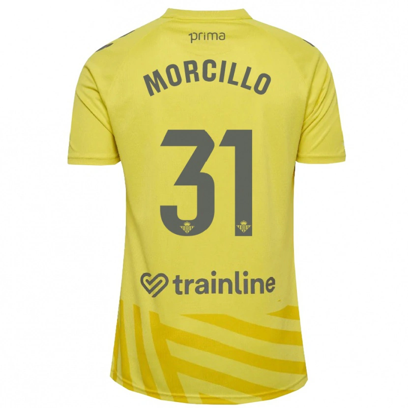 Danxen Damen Ana Morcillo #31 Trikot Gelb Grau Torwarttrikot 2025/26 Schweiz