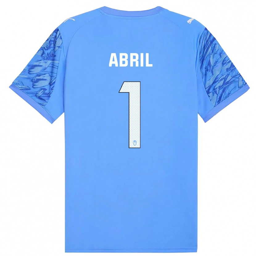Danxen Damen Vicent Abril #1 Trikot Blau Weiß Torwarttrikot 2025/26 Schweiz