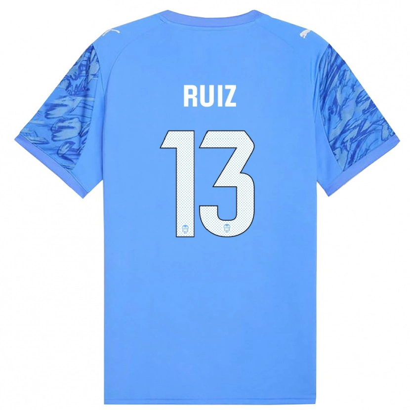 Danxen Damen Nil Ruiz #13 Trikot Blau Weiß Torwarttrikot 2025/26 Schweiz