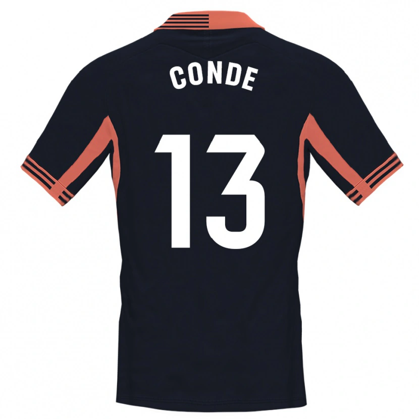 Danxen Damen Diego Conde #13 Trikot Schwarz Weiß Orange Torwarttrikot 2025/26 Schweiz