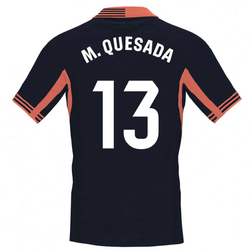 Danxen Damen Montserrat Quesada Carrasco #13 Trikot Schwarz Weiß Orange Torwarttrikot 2025/26 Schweiz
