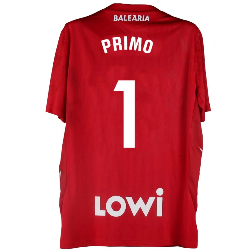 Danxen Damen Álex Primo #1 Trikot Rot Weiß Torwarttrikot 2025/26 Schweiz