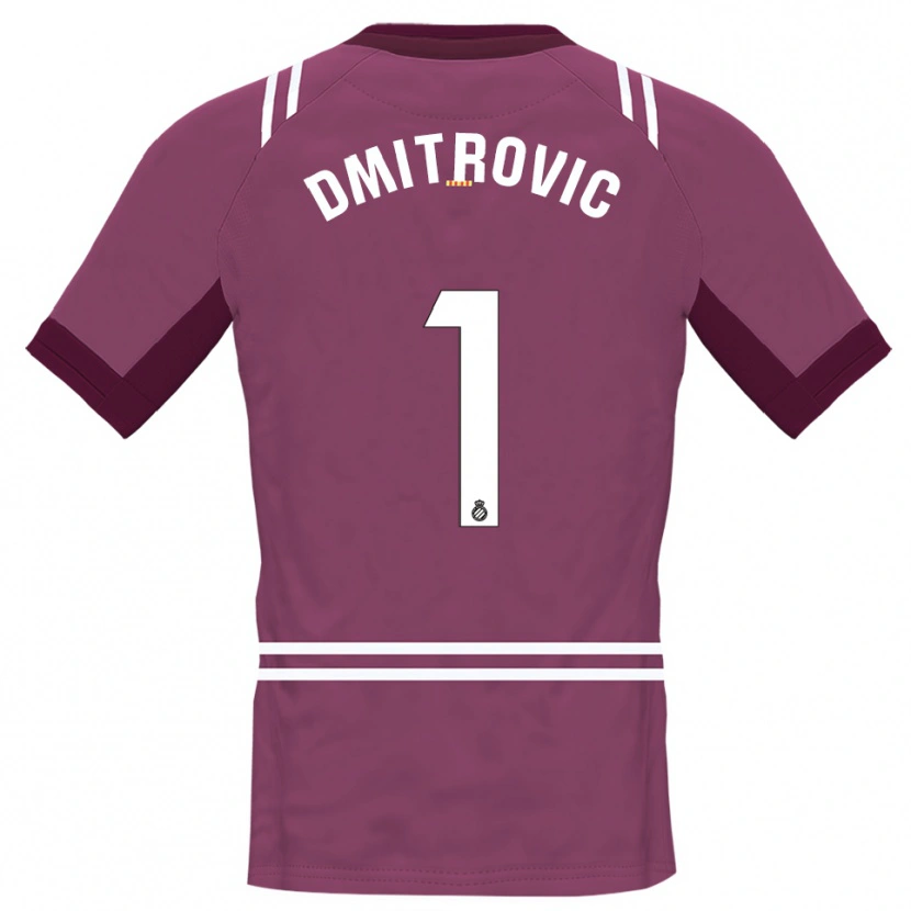 Danxen Damen Marko Dmitrovic #1 Trikot Burgunderweiß Torwarttrikot 2025/26 Schweiz