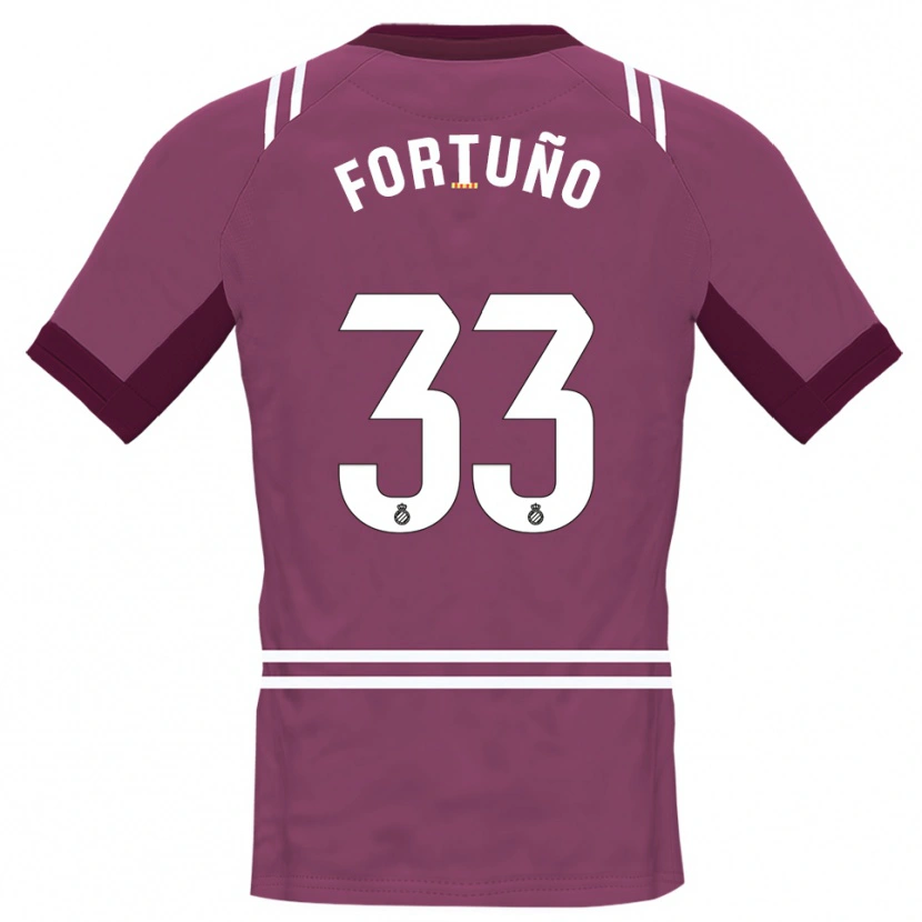 Danxen Damen Ángel Fortuño #33 Trikot Burgunderweiß Torwarttrikot 2025/26 Schweiz
