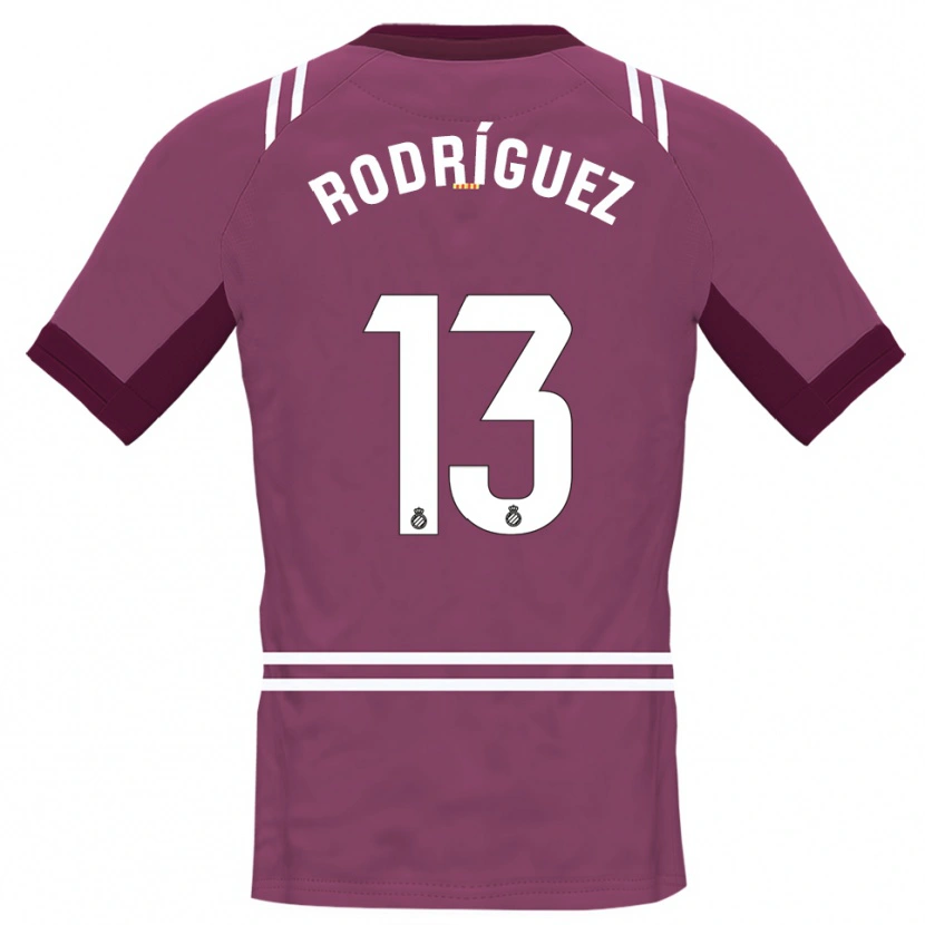 Danxen Damen Joel Rodríguez #13 Trikot Burgunderweiß Torwarttrikot 2025/26 Schweiz