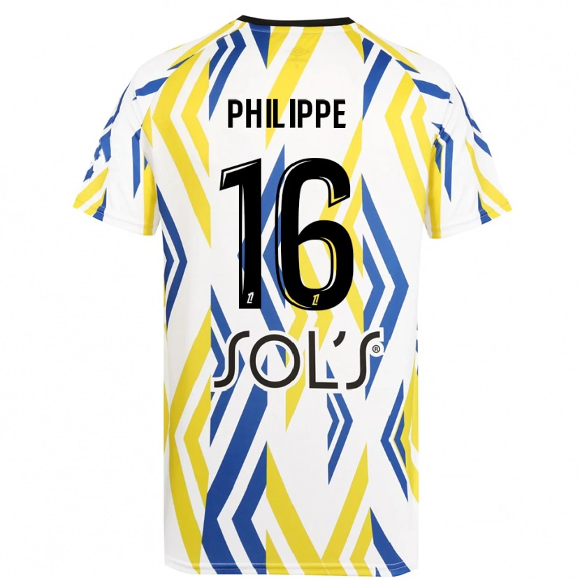 Danxen Damen Laëtitia Philippe #16 Trikot Weiß Rot Blau Torwarttrikot 2025/26 Schweiz