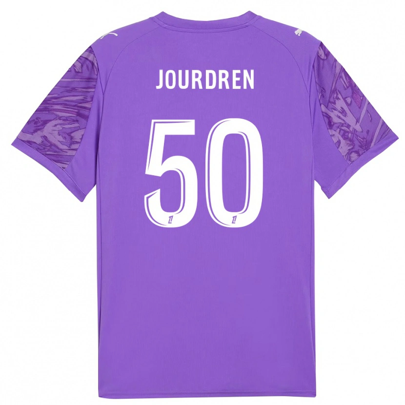 Danxen Damen Ilan Jourdren #50 Trikot Flieder Weiß Torwarttrikot 2025/26 Schweiz