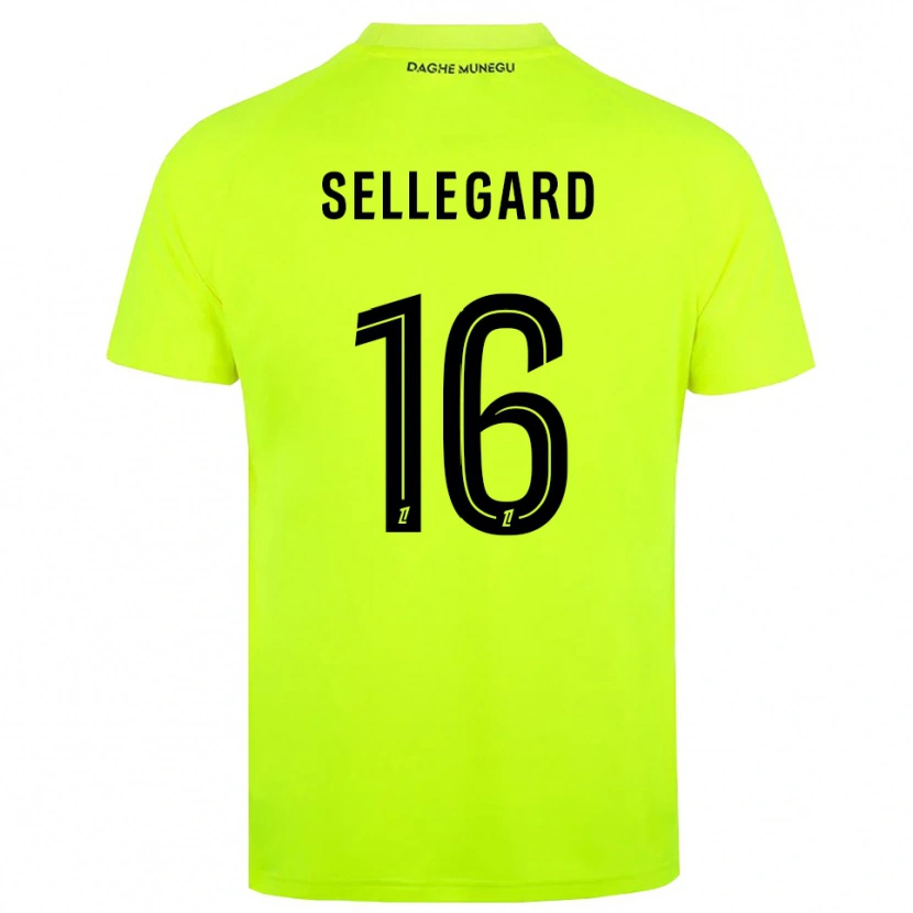 Danxen Damen Alexander Sellegard #16 Trikot Leuchtgrün Schwarz Torwarttrikot 2025/26 Schweiz