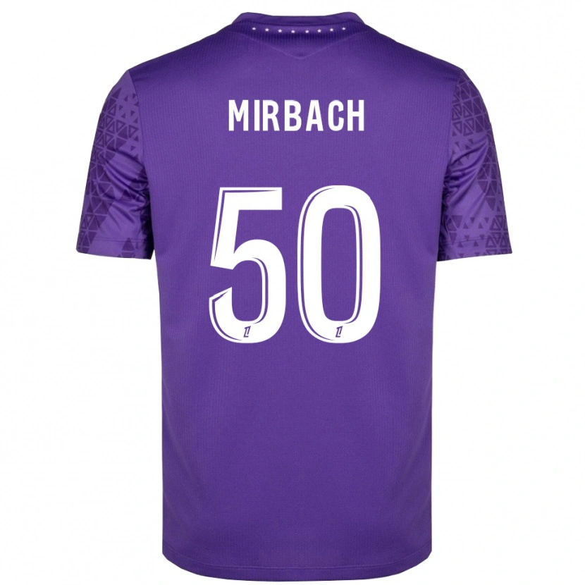 Danxen Damen Alexis Mirbach #50 Trikot Lila Weiß Torwarttrikot 2025/26 Schweiz