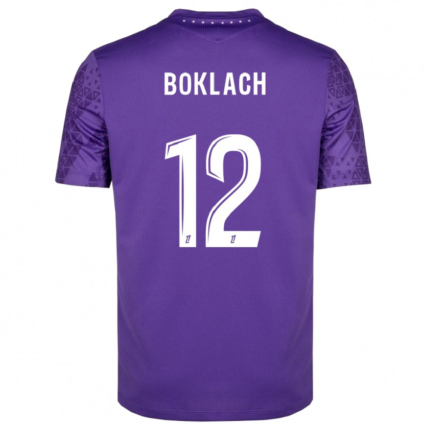 Danxen Damen Kateryna Boklach #12 Trikot Lila Weiß Torwarttrikot 2025/26 Schweiz