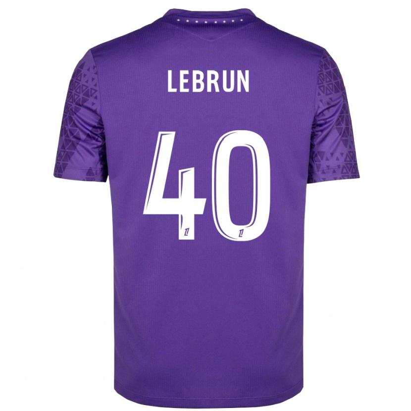Danxen Damen Lisa Lebrun #40 Trikot Lila Weiß Torwarttrikot 2025/26 Schweiz