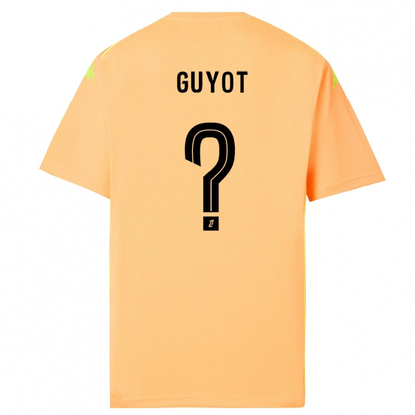 Danxen Damen Loucas Guyot #0 Trikot Hellorange Schwarz Torwarttrikot 2025/26 Schweiz