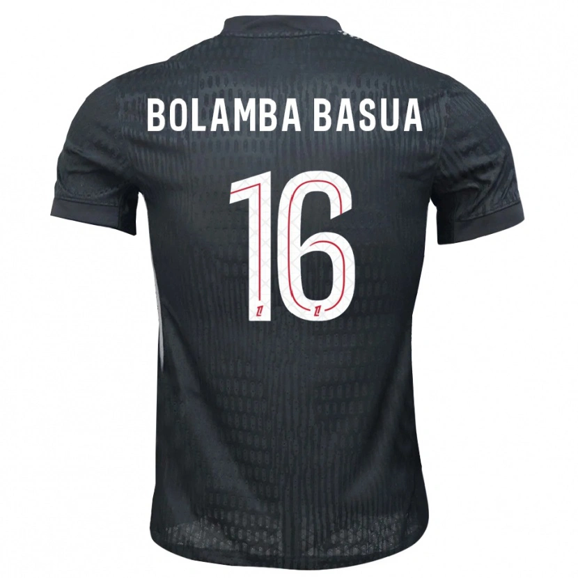 Danxen Damen Kévin Bolamba Basua #16 Trikot Dunkelgrau Schwarz Torwarttrikot 2025/26 Schweiz
