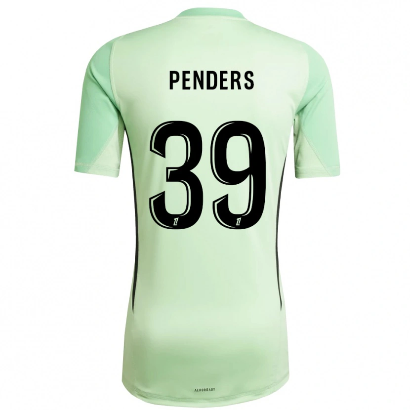 Danxen Damen Mike Penders #39 Trikot Hellgrün Schwarz Torwarttrikot 2025/26 Schweiz