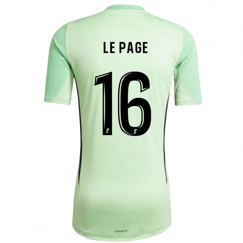 Danxen Damen Manon Le Page #16 Trikot Hellgrün Schwarz Torwarttrikot 2025/26 Schweiz