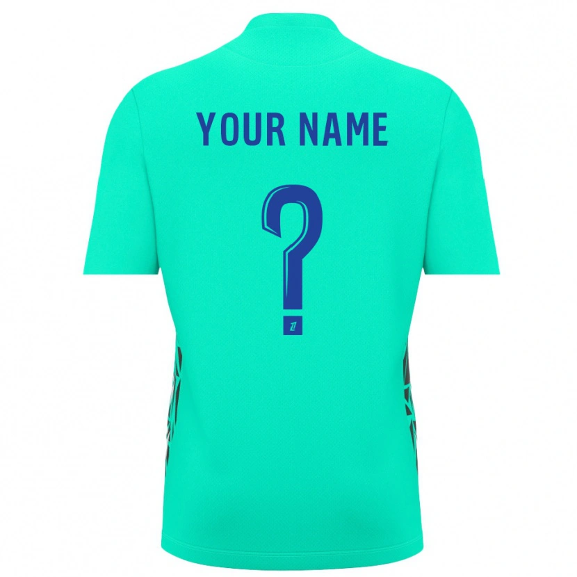 Danxen Damen AJ Auxerre Trikot Aquamarinblau Torwarttrikot 2025/26 Schweiz