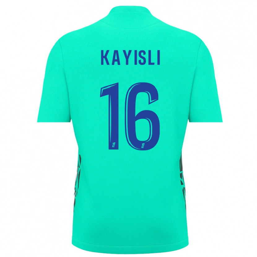 Danxen Damen Mehmet Kayisli #16 Trikot Aquamarinblau Torwarttrikot 2025/26 Schweiz