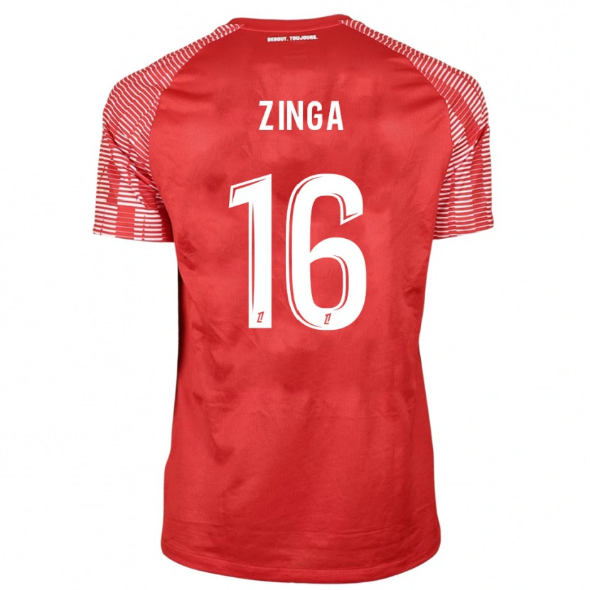 Danxen Damen Melvin Zinga #16 Trikot Rot Weiß Torwarttrikot 2025/26 Schweiz