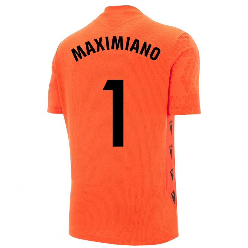 Danxen Damen Luís Maximiano #1 Trikot Orange Schwarz Torwarttrikot 2025/26 Schweiz
