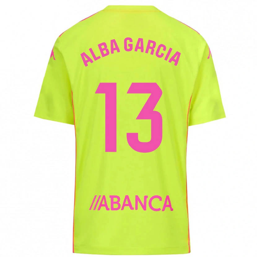 Danxen Damen Lucía Alba García #13 Trikot Gelb Grün Torwarttrikot 2025/26 Schweiz