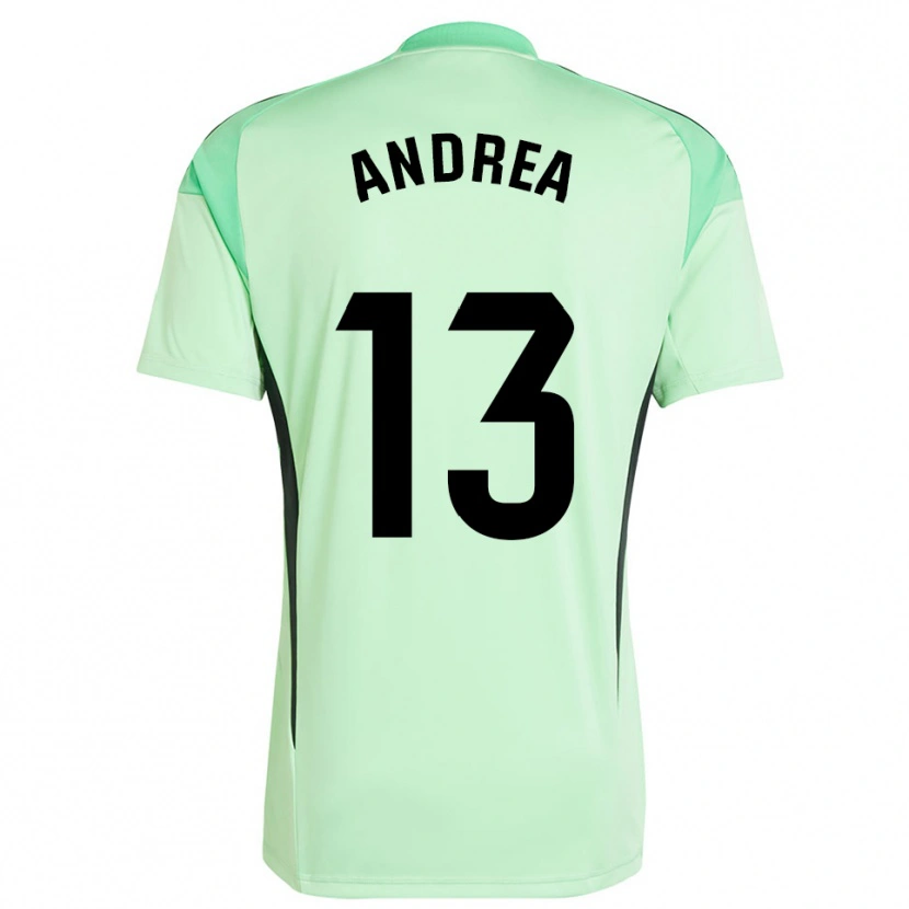 Danxen Damen Andrea Romero Burgos #13 Trikot Hellorange Schwarz Torwarttrikot 2025/26 Schweiz