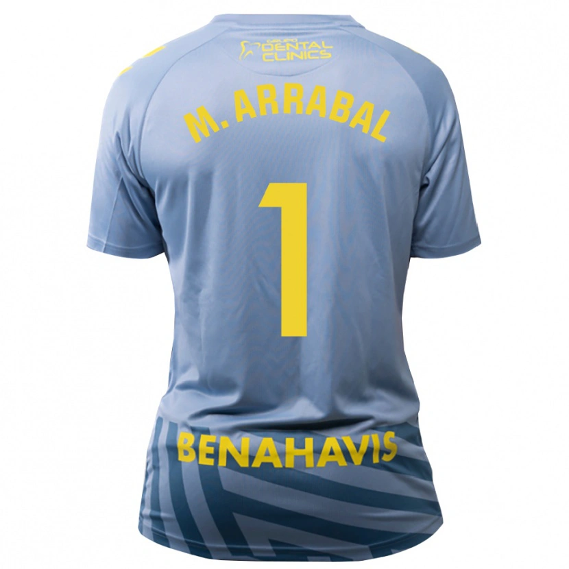 Danxen Damen María Arrabal Martin #1 Trikot Hellgraublau Torwarttrikot 2025/26 Schweiz