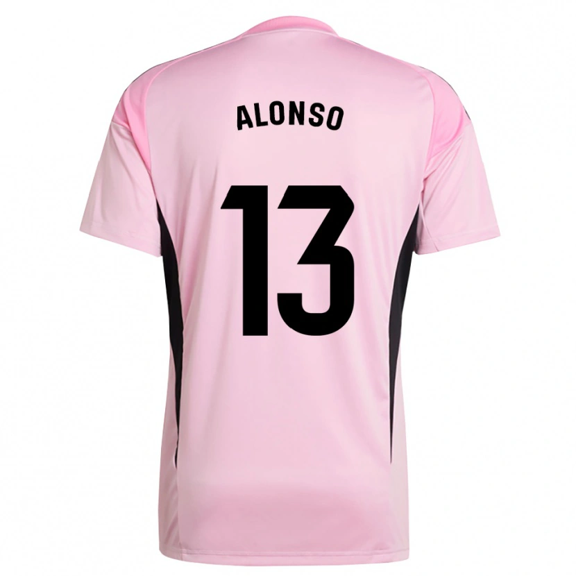 Danxen Damen Maikel Alonso #13 Trikot Pink Schwarz Torwarttrikot 2025/26 Schweiz