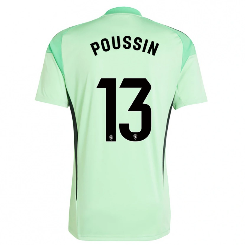 Danxen Damen Gaëtan Poussin #13 Trikot Mittleres Frühlingsgrün Torwarttrikot 2025/26 Schweiz