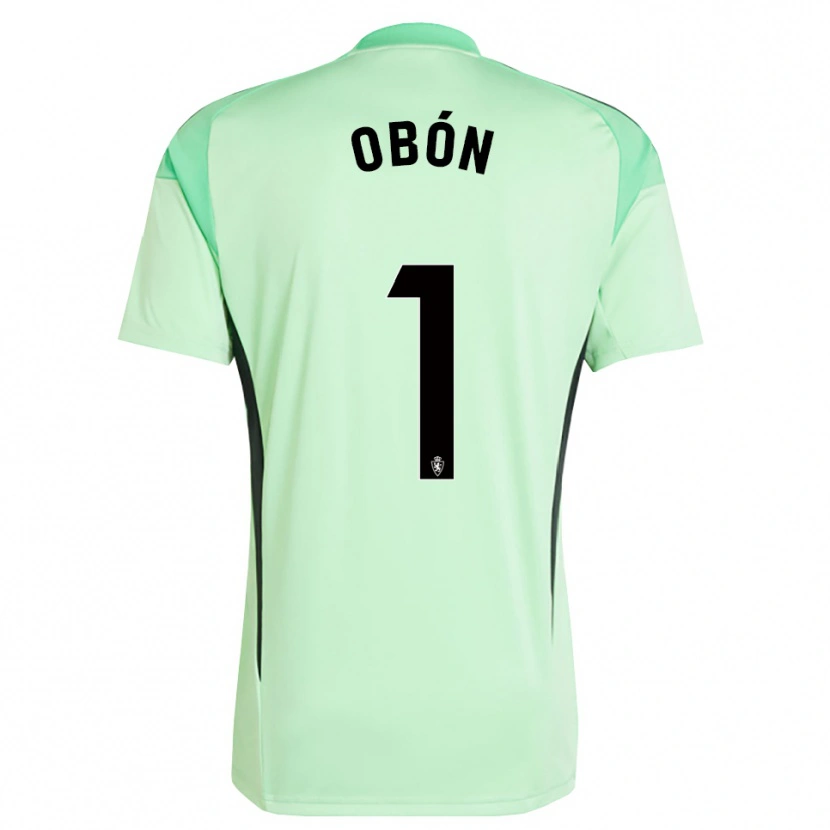 Danxen Damen Manuel Obón #1 Trikot Mittleres Frühlingsgrün Torwarttrikot 2025/26 Schweiz