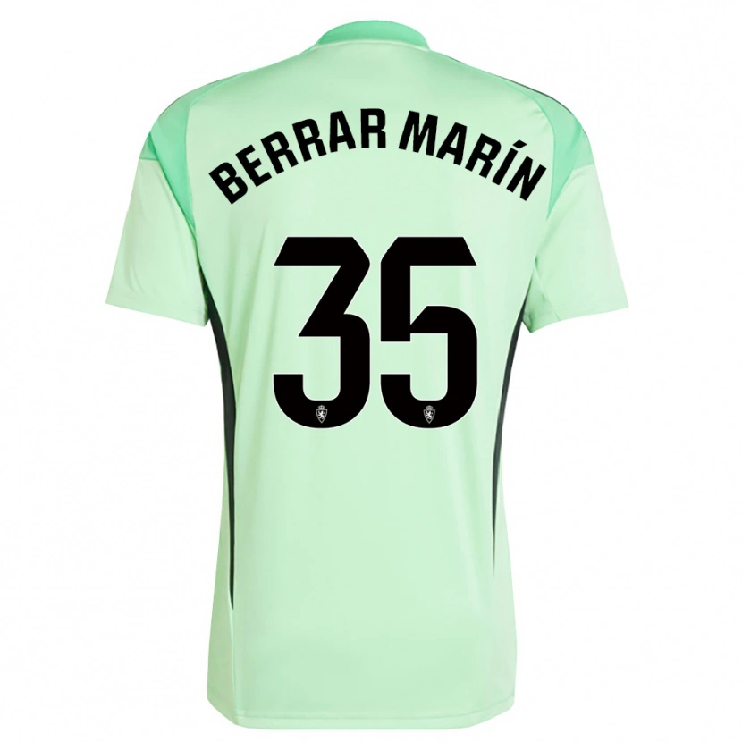 Danxen Damen Sergio Berrar #35 Trikot Mittleres Frühlingsgrün Torwarttrikot 2025/26 Schweiz