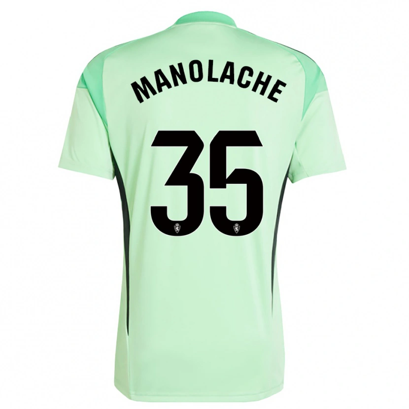 Danxen Damen Marcos Manolache #35 Trikot Mittleres Frühlingsgrün Torwarttrikot 2025/26 Schweiz